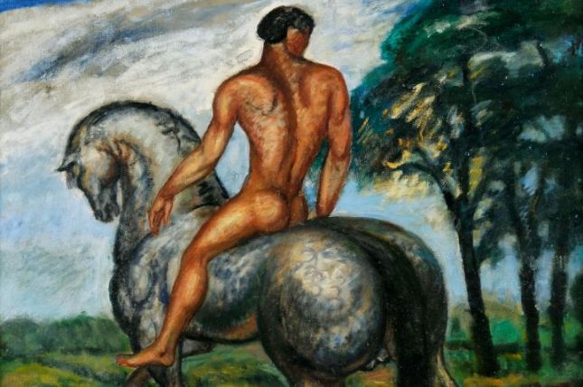 Károly Kernstok, Reiter in der Dämmerung, 1911 © Magyar Nemzeti Galéria, Budapest Károly Kernstok, Reiter in der Dämmerung, 1911 © Magyar Nemzeti Galéria, Budapest