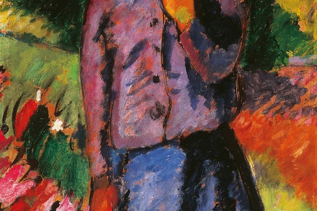 Ödön Márffy, Mädchen aus Nyerges, 1908 © Privatbesitz Ödön Márffy, Mädchen aus Nyerges, 1908 © Privatbesitz