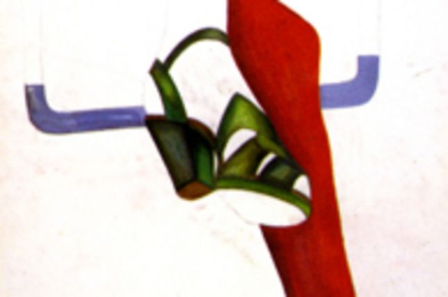 Martha Jungwirth, Schuhe, 1970, Mischtechnik auf Papier © Bank Austria Kunstsammlung Martha Jungwirth, Schuhe, 1970, Mischtechnik auf Papier © Bank Austria Kunstsammlung