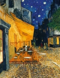 Café-Terrasse am Abend © PGM, Deutschland