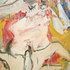 Women on The Sign I, 1967, oil on paper and canvas, private collection, Gagosian Gallery, New York © VBK, Wien, 2005