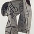Pablo Picasso, Sylvette, 1954, Beidseitige Ölmalerei auf ausgeschnittenem Metallblech, 69,9 x 47 x 1 cm © VBK Wien 2012