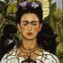 FRIDA KAHLO Selbstbildnis mit Dornenhalsband, 1940 Autorretrato con collar de espinas y colibrí Self-Portrait with Thorn Necklace and Hummingbird Öl auf Leinwand, 62,6 x 47,9 cm Nickolas Muray Collection, Harry Ransom Humanities Research Center, The Unive © Banco de México, Diego Rivera & Frida Kahlo Museums Trust, México, D.F./VBK, Wien, 2010