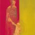 Siegfried Anzinger, Rot-gelbe Madonna, 1995, Leimfarbe auf Leinwand, 190 x 130 cm, Privatbesitz © Courtesy the Artist Siegfried Anzinger, Rot-gelbe Madonna, 1995, Leimfarbe auf Leinwand, 190 x 130 cm, Privatbesitz © Courtesy the Artist