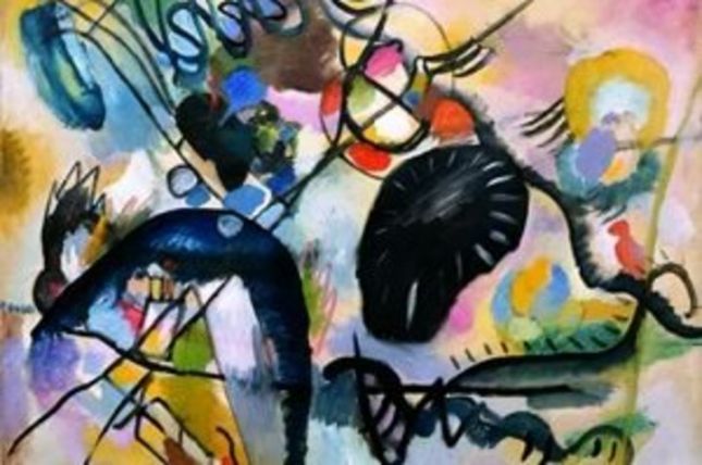 Schwarzer Fleck, 1912, Staatliches Russisches Museum, St. Petersburg © VBK, Wien, 2004