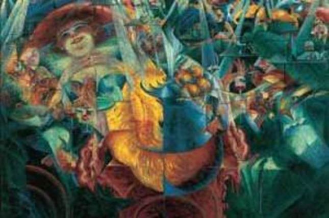 Laughing, Umberto Boccioni; 1911 oil on canvas © VBK, Wien, 2003 Laughing, Umberto Boccioni; 1911 oil on canvas © VBK, Wien, 2003