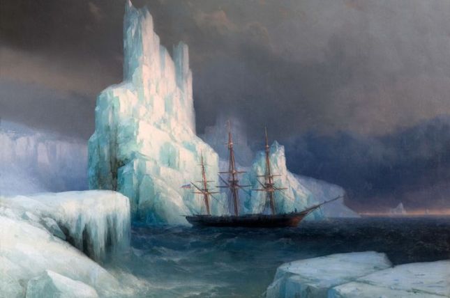 Iwan Konstantinowitsch Aiwasowski Eisberge in der Antarktis, 1870 © Aiwasowski-Galerie, Feodossija Iwan Konstantinowitsch Aiwasowski Eisberge in der Antarktis, 1870 © Aiwasowski-Galerie, Feodossija