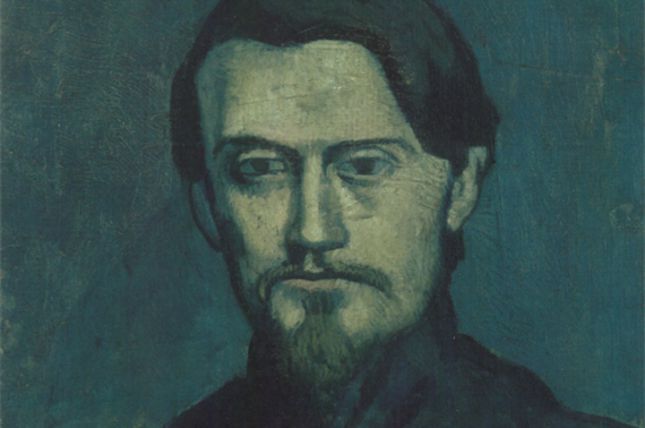 Portrait Mateu Fernández de Soto, 1901, Öl auf Leinwand, 46 x 38 cm © Succession Picasso / VBK Wien 2000 Portrait Mateu Fernández de Soto, 1901, Öl auf Leinwand, 46 x 38 cm © Succession Picasso / VBK Wien 2000
