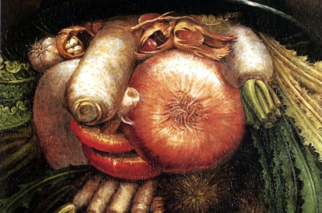 Guiseppe Arcimboldo, Der Gemüsegärtner, 1590 © Museo Civico Ala Ponzone, Cremona Guiseppe Arcimboldo, Der Gemüsegärtner, 1590 © Museo Civico Ala Ponzone, Cremona