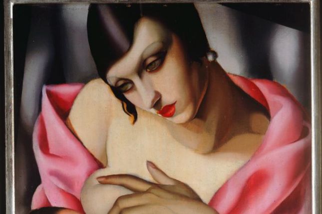Tamara De Lempicka, Mutterschaft, 1928, Öl auf Holz, 35 x 27 cm © Mrs. Barry Humphries Tamara De Lempicka, Mutterschaft, 1928, Öl auf Holz, 35 x 27 cm © Mrs. Barry Humphries