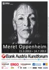 Ausstellungsplakat MERET OPPENHEIM © Bank Austria Kunstforum