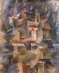 Georges Braque, Les Usines de Rio Tinto à l’Estaque, 1910, Musée d’art moderne de Lille Métropole, Villeneuve d’Ascq, Donation Geneviève et Jean Masurel en 1979