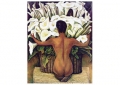 Nude with Calla Lilies