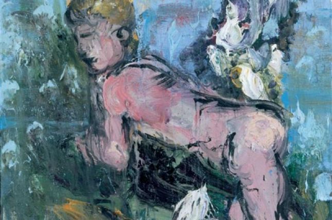 Markus Lüpertz: Nach Marées - Gelber Kopf, 2002 © Markus Lüpertz, Courtesy Galerie Michael Werner, Köln und New York