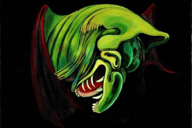 Tête de »L’Ange du foyer«, Max Ernst Kopf aus »Der Hausengel«, um 1937 Öl auf Leinwand, 65,3 x 78,2 cm Sammlung Ulla und Heiner Pietzsch © VBK, Wien, 2005/06