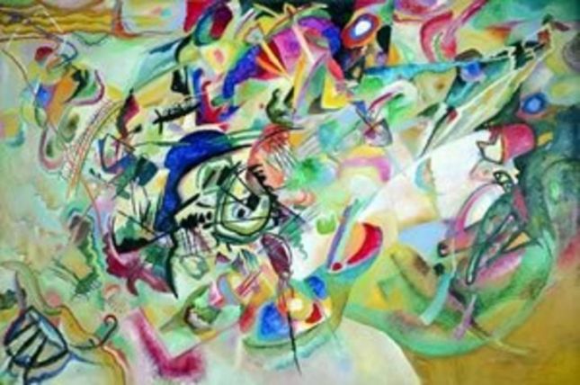 Komposition VII, 1913, Staatliche Tretjakow-Galerie, Moskau © VBK, Wien, 2004
