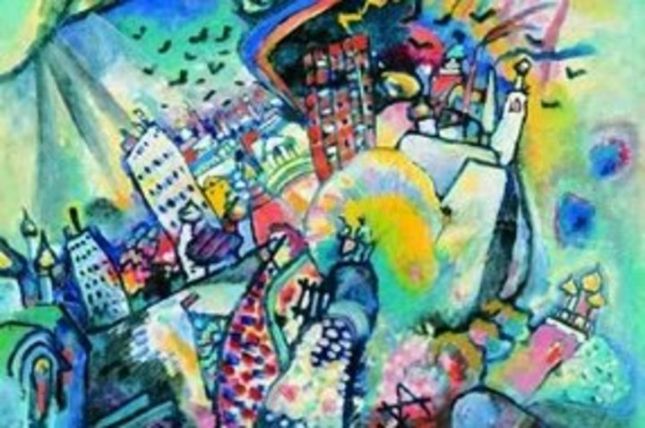 Moskau. Der Rote Platz 1916, Staatliche Tretjakow-Galerie, Moskau © VBK, Wien, 2004