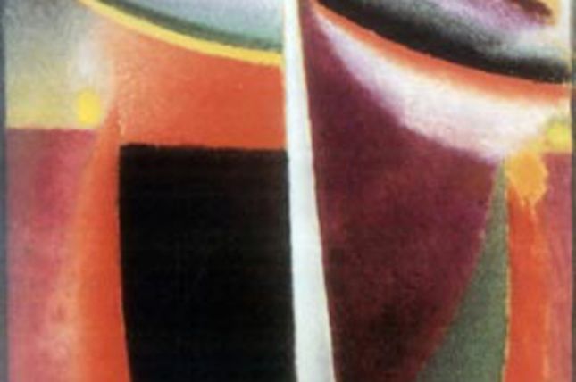 Abstract head (Mysterium), 1925, Collection in Obersteg © VBK, Wien, 2002