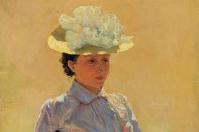 Portrait of an unknown woman, Nikolai A. Jaroshenko; 1893 Russian Museum, St. Petersburg © BA CA Kunstrforum