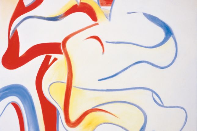 Willem de Kooning, Triptych (Untitled IV), 1985, Öl auf Leinwand, 203,2 x 177,8 cm © VBK Wien 2012