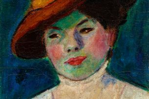 Dezső Czigány, Schauspielerin, ca. 1907 © Rippl-Rónai Múzeum, Kaposvár