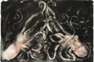 Miquel Barceló, Doble Coleoidea 1, 2008, Mischtechnik auf Papier, 102,5 x 152 cm, Privatbesitz, Courtesy Galerie Bruno Bischofberger, Zürich © Foto: André Morin/Studio Miquel Barceló, Paris © Courtesy Miquel Barceló Miquel Barceló, Doble Coleoidea 1, 2008, Mischtechnik auf Papier, 102,5 x 152 cm, Privatbesitz, Courtesy Galerie Bruno Bischofberger, Zürich © Foto: André Morin/Studio Miquel Barceló, Paris © Courtesy Miquel Barceló