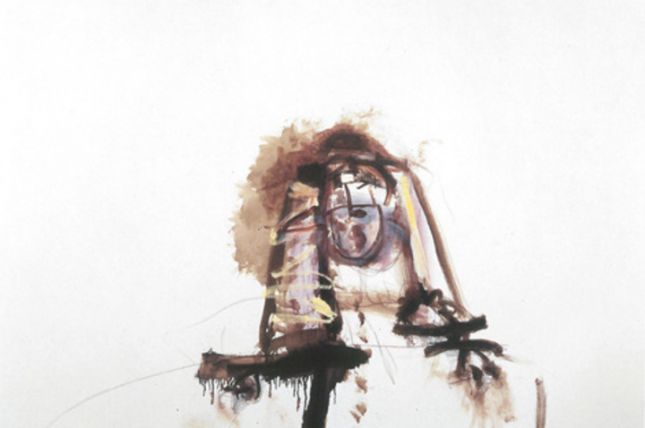 Jürgen Messensee, Margarita Theresa von Österreich, 1992, Öl auf Leinwand, Holz, 228 x 160 cm, Sammlung Jürgen Messensee © Courtesy the Artist