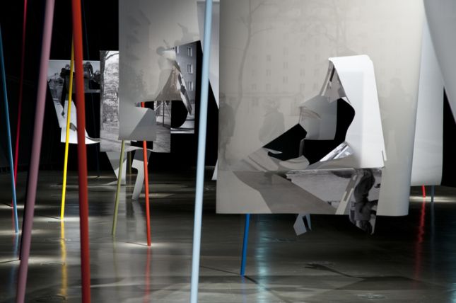 Sofie Thorsen, Spielplastiken, Installation view, Schnitt A-A', Kunsthaus Graz, 03.03. - 06.05.2012 Foto: Nikolas Lackner © Courtesy the Artist