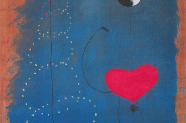 Joan Miró, Tänzerin II, 1925, Öl auf Leinwand,  116 x 89 cm, Sammlung Rosengart, Luzern © Successió Miró / VBK Wien 2001