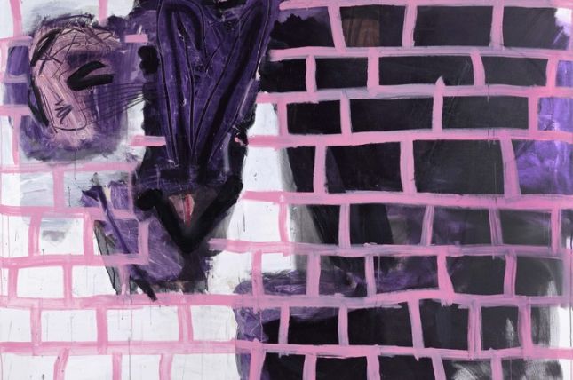 Jürgen Messensee, Metrowoman, 2008, Acryl auf Leinwand, 200 x 237 cm. Foto: Lena Deinhardstein © Courtesy the Artist