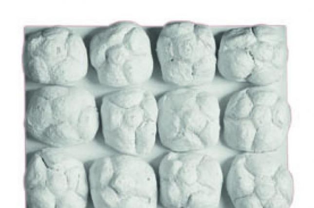 Piero Manzoni, Achrome, um 1962, Fondazione Piero Manzoni, Mailand, in Kollaboration mit Gagosian Gallery, New York © Foto: Bruno Bani, Mailand/VBK, Wien, 2010