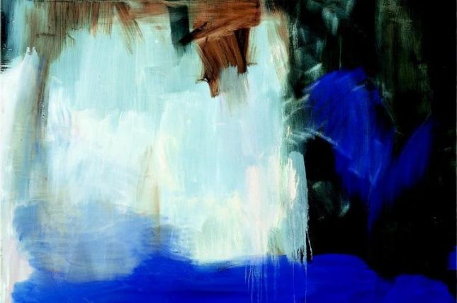 Ohne Titel, 1996, Öl auf Leinwand, 240 x 220 cm Privatsammlung © Herbert Brandl, 2012