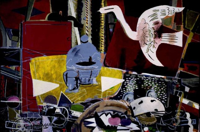 Georges Braque Das Atelier VIII (L’Atelier VII), 1954/55 Colección Masaveu, Oviedo © Foto: Gonzalo de la Serna, Madrid © VBK, Wien, 2008/09