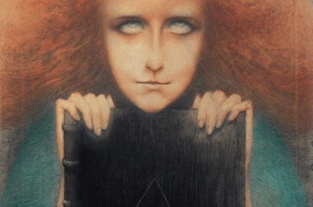 Jean Delville, Mysteriosa. Bildnis Madame Stuart-Merrill, 1892 © VBK Wien, 2007/08