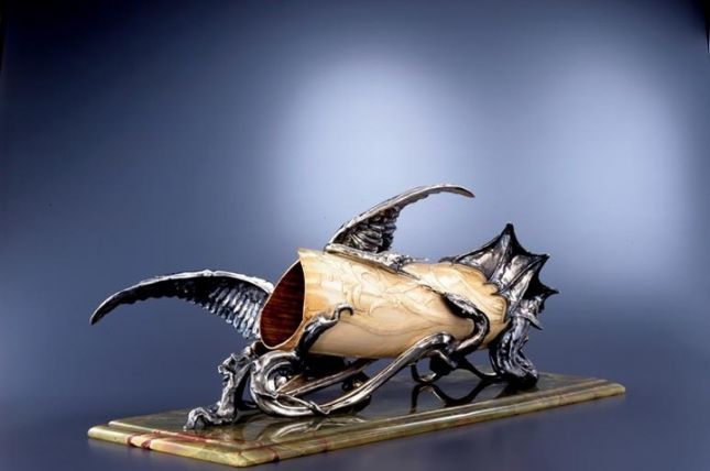 Philippe Wolfers, Zivilisation und Barberei, 1897 © Fondation Roi Baudoin, Depositum in den Musées royaux d'art et d'histoire